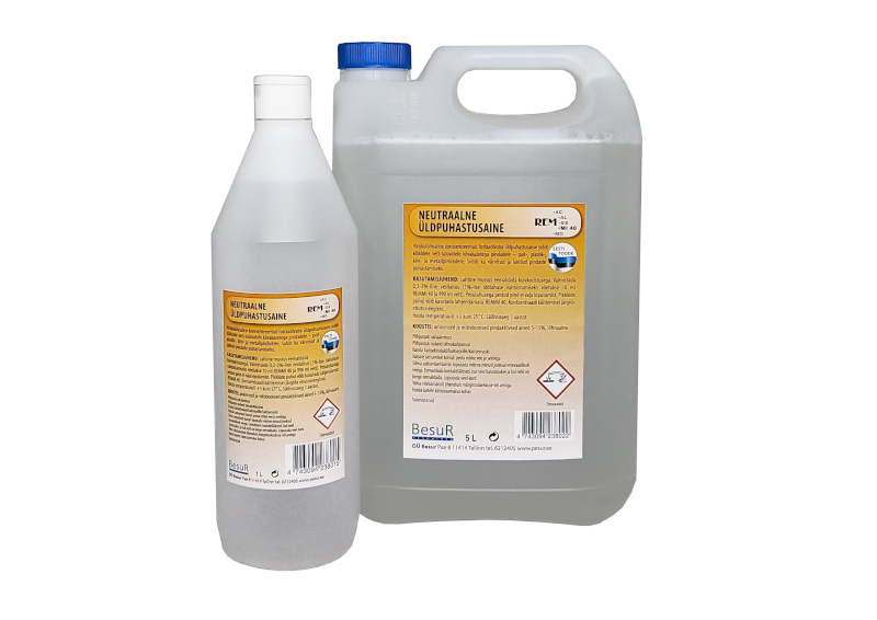 Neutraalne üldpuhastusaine Remmi 40